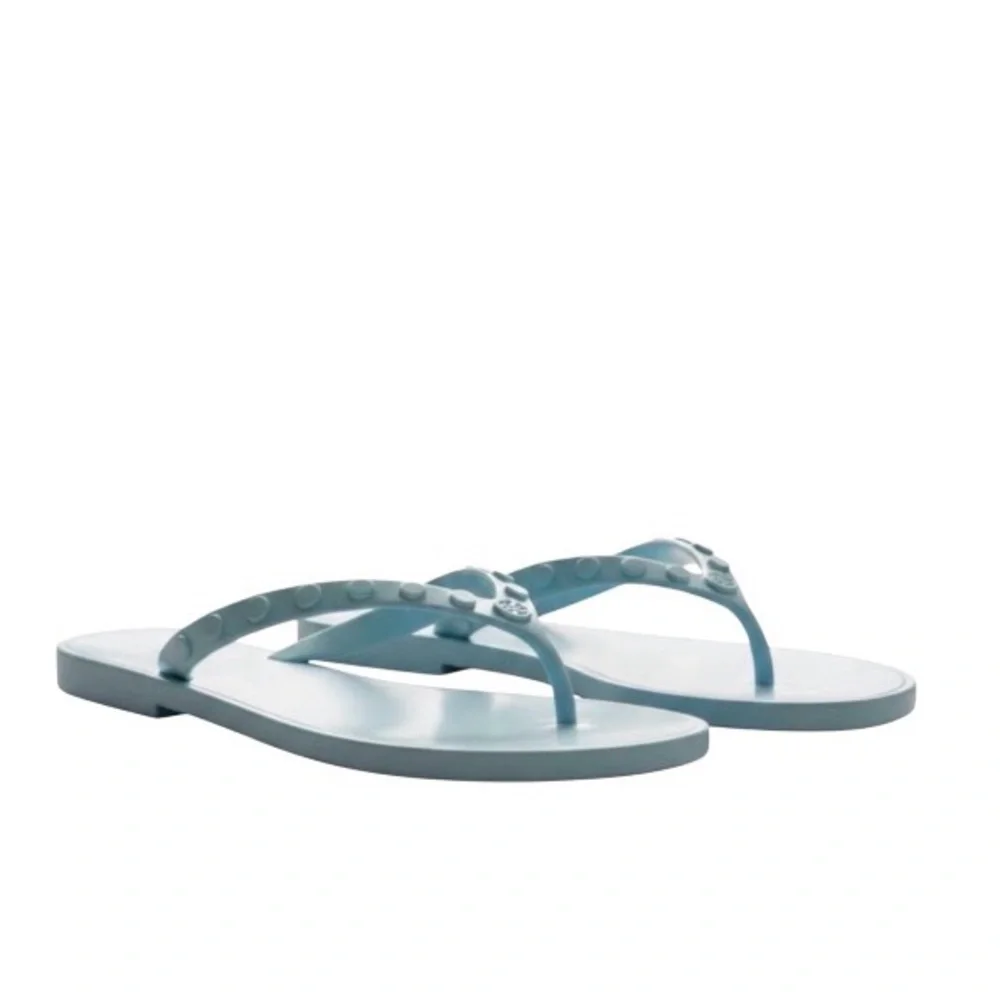 Tory Burch Studded Jelly Flip Flops NWT